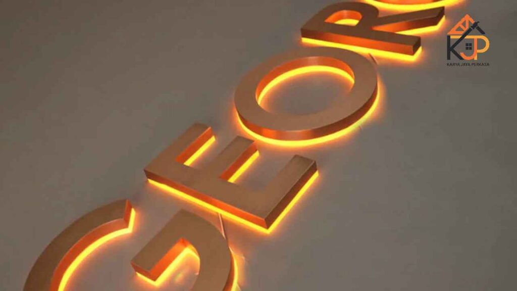 Produsen Huruf Timbul Murah Nyala LED Paling Awet no #1 Bekasi