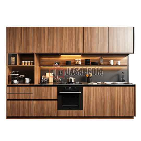 Tukang Kitchen set Rawalumbu Bekasi interior custom budget