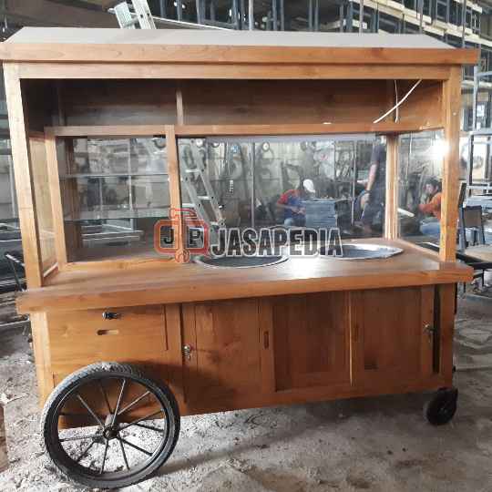 Gerobak Bakso Minimalis 
