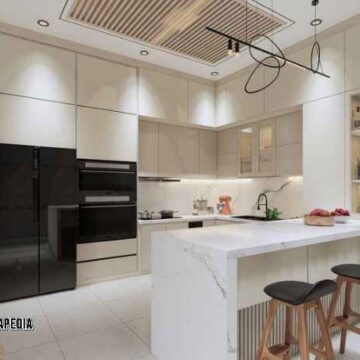 Harga kitchen set per meter di bekasi bikin dapur sempit auto mewah