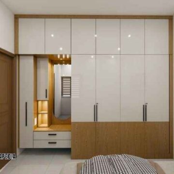 Lemari pakaian minimalis Cibinong Bogor bikin tetangga auto sirik