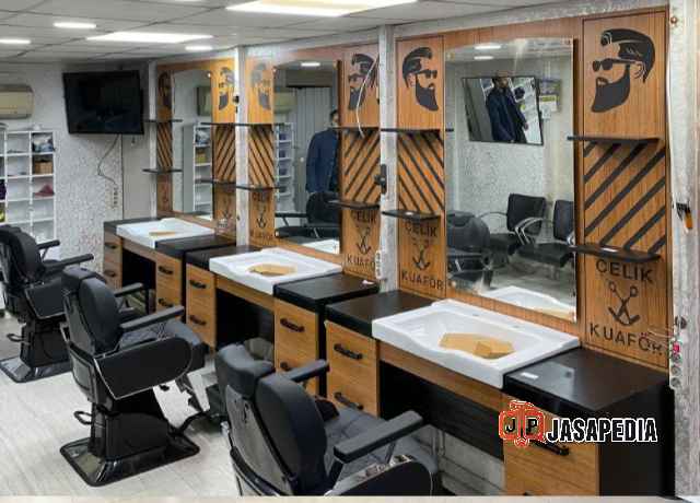 Jasa Meja Barbershop Terbaru