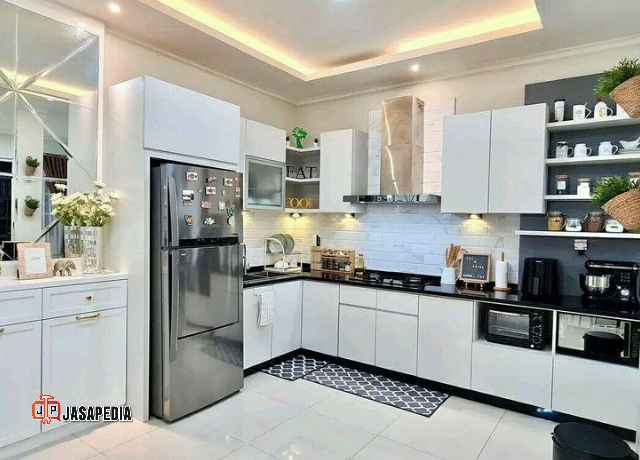 Jasa kitchen set Jakarta Utara gratis desain, hasilnya memukau