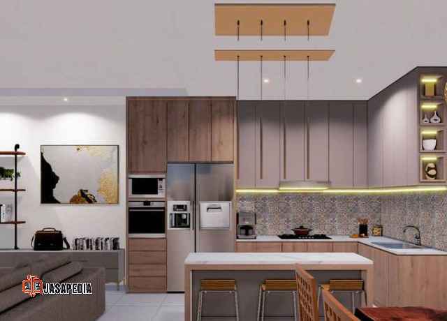 Kitchen set apartemen minimalis Bekasi Solusi Dapur Sempit Jadi Mewah