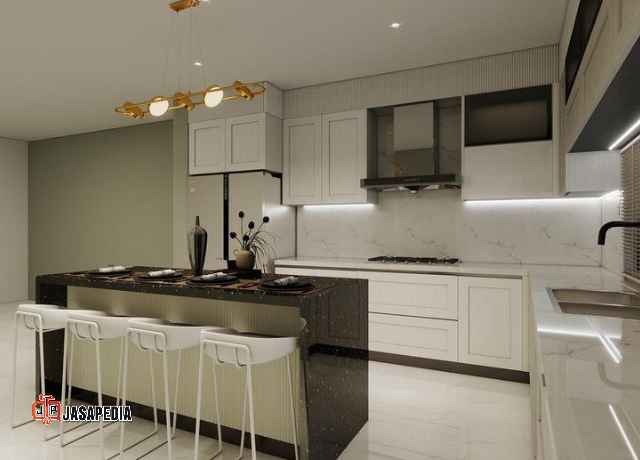 Custom kabinet dapur mini bar Bekasi Gratis Desain 3D Cepat Jadi Custom kabinet dapur mini bar Bekasi Gratis Desain 3D Cepat Jadi