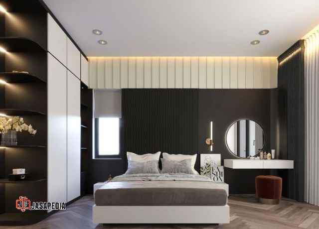 Buat furniture custom Cikarang gratis survei dan desain 3D mewah