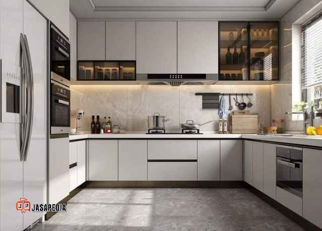 Pembuatan kitchen set terdekat Cikarang gratis desain & survei lokasi