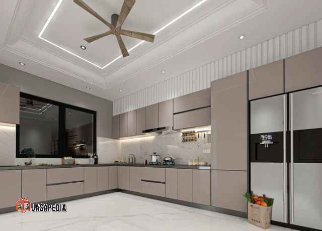 Jasa kitchen set Jakarta Pusat yang lagi viral, hasilnya estetik