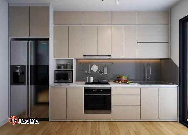 Jasa kitchen set Jakarta Selatan pengerjaan rapi bikin istri senang