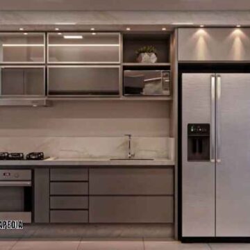 Jasa kitchen set Jakarta Barat bikin dapur sempit auto mewah