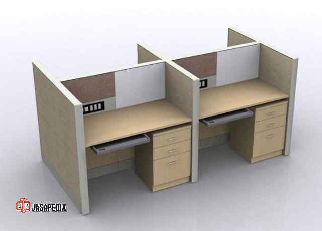 Inspirasi meja komputer custom Bogor minimalis modern yang bikin ruangan jadi mewah