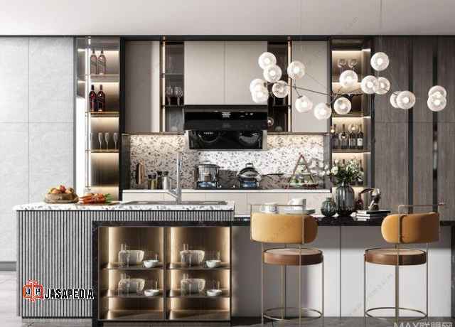 Custom kitchen set terdekat Cibinong Bogor garansi resmi anti rayap