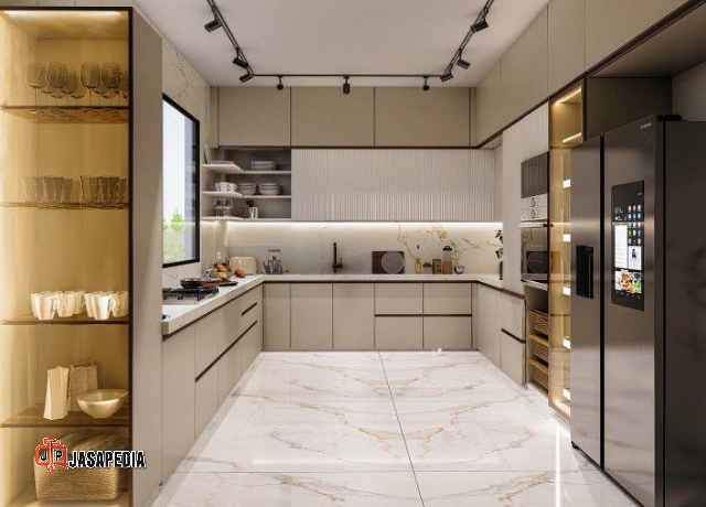 Kitchen set Alam Sutera PVC anti rayap 100%, buktikan sendiri kekuatannya kini.