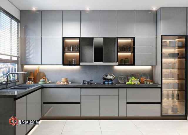 Lihat Perubahannya! Dapur impian berkat Kitchen set Karawaci Tangerang terbaik