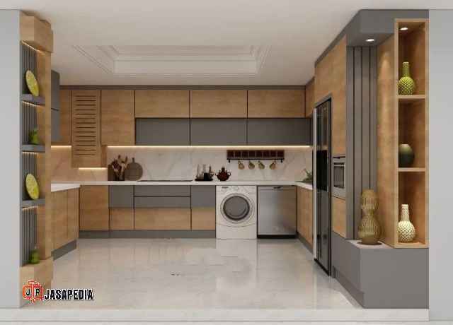 Bongkar! Kualitas Kitchen set Jonggol Bogor plywood anti-air, top table granit