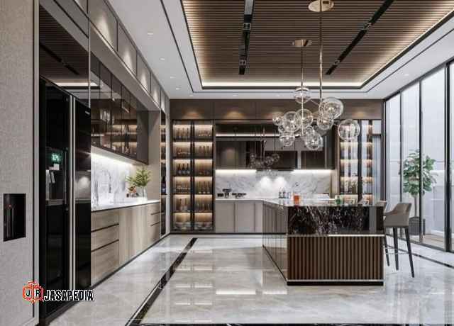 Hasilnya Ajaib! Kitchen set Benda Tangerang ubah dapur sempit jadi super luas