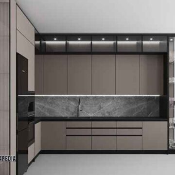 Kitchen set Kelapa Gading Jakarta Utara Solusi Dapur Sempit Jadi Terlihat Luas