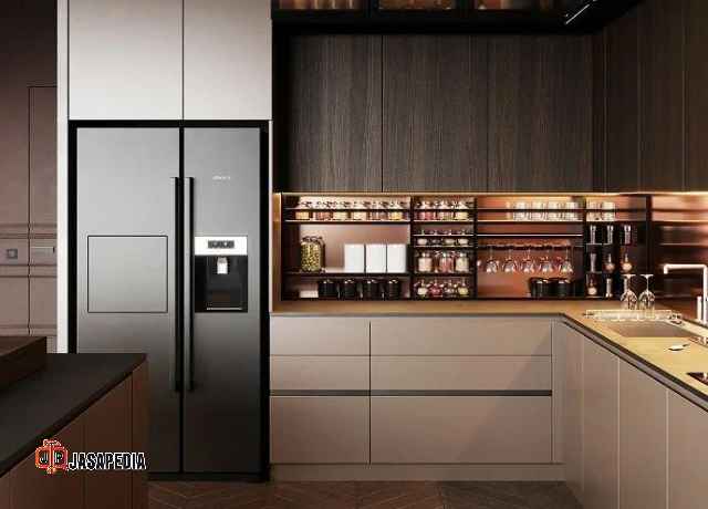 Kitchen set Kelapa Gading Jakarta Utara Solusi Dapur Sempit Jadi Terlihat Luas