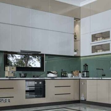 Kitchen set pvc board Tangerang spesialis anti lapuk finishing HPL Kitchen set pvc board Tangerang spesialis anti lapuk finishing HPL