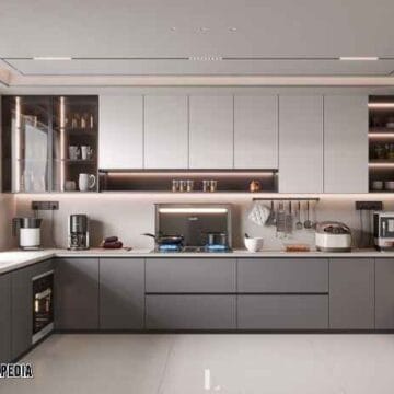 Kitchen set aluminium Jakarta timur solusi dapur sempit jadi mewah