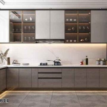 Harga kitchen set anti rayap pvc board Bekasi desain mewah terbaru 2026