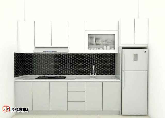 Kitchen set lurus 3 meter harga hemat, buktikan kualitas premiumnya