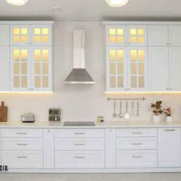 Kabinet dapur minimalis Bekasi Barat finishing HPL premium anti noda Kabinet dapur minimalis Bekasi Barat finishing HPL premium anti noda