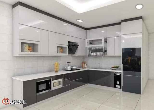 Harga furniture dapur minimalis Bekasi timur bonus desain mewah gratis hari ini