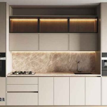 Kitchen set pvc board Karawang solusi dapur lembab bebas jamur