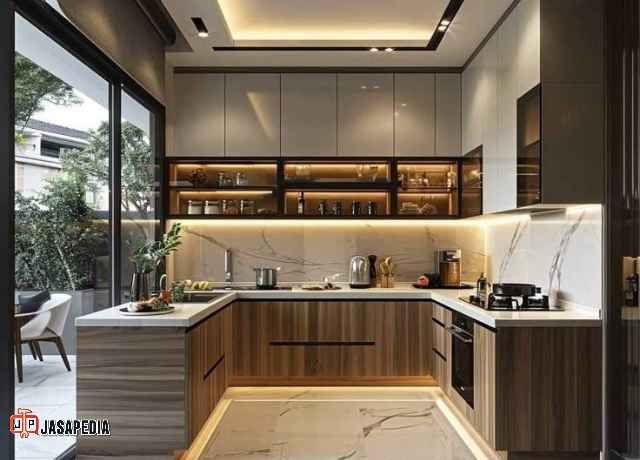 Promo Gila! Kitchen set Bekasi Timur Harga Pabrik Langsung, Kualitas Premium Bonus Rak Piring Eksklusif