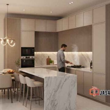Lemari dapur minimalis modern Bekasi anti rayap bahan premium awet banget Lemari dapur minimalis modern Bekasi anti rayap bahan premium awet banget