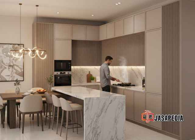 Lemari dapur minimalis modern Bekasi anti rayap bahan premium awet banget Lemari dapur minimalis modern Bekasi anti rayap bahan premium awet banget