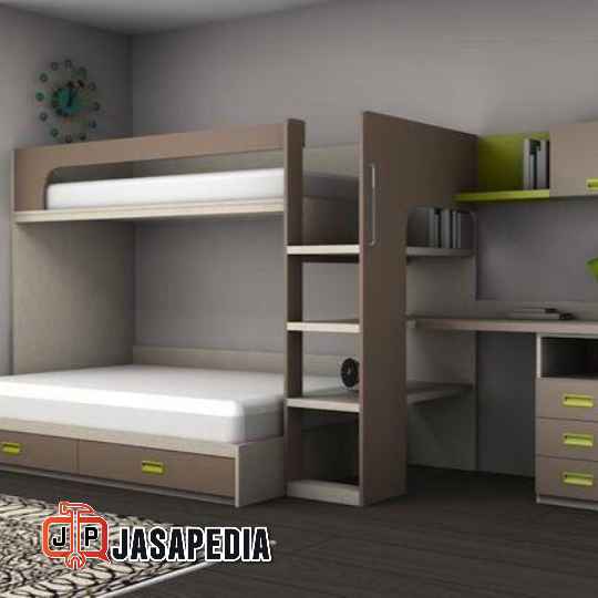 Model Desain tempat tidur tingkat