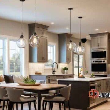 Toko kitchen set custom Bekasi gratis desain 3D revisi sepuasnya