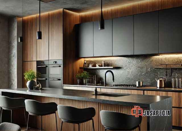 Harga Jasa Desain Kitchen Set di Bekasi Minimalis Modern Terbaru