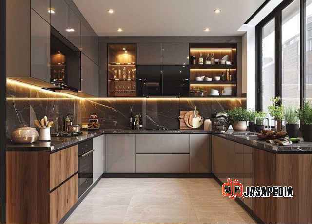 Custom mini bar dapur Depok konsep minimalis Mewah Gak Harus Mahal, Buktikan Sendiri!