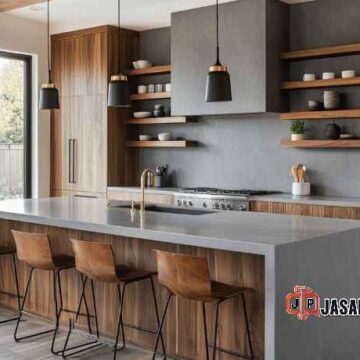 Custom mini bar dapur Tangerang Desain minimalis Anti Rayap Seumur Hidup? Ini Dia Bahannya!