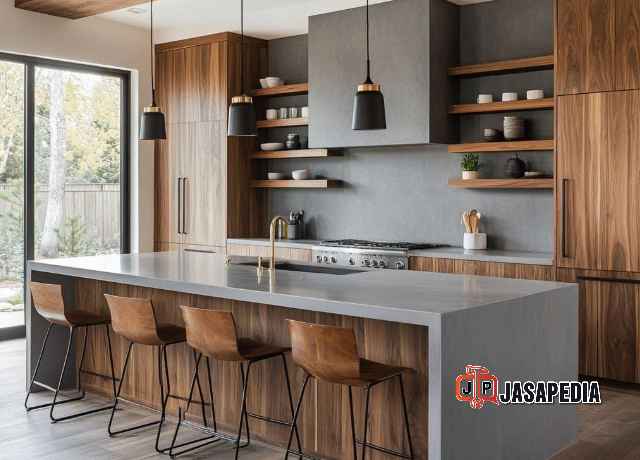 Custom mini bar dapur Tangerang Desain minimalis Anti Rayap Seumur Hidup? Ini Dia Bahannya!