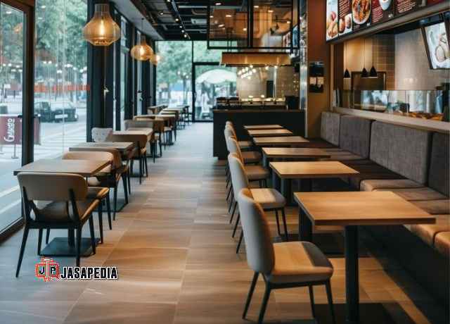 Jasa interior cafe minimalis Bogor, pakai material premium (awet selamanya)