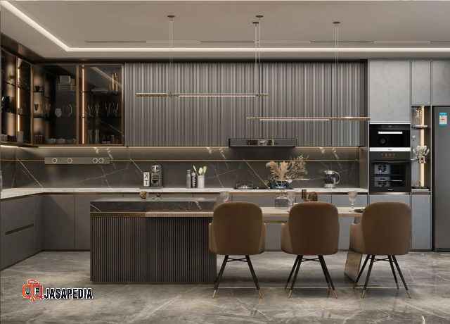 Tukang kayu custom Tangerang kitchen set, rahasia dapur awet puluhan tahun