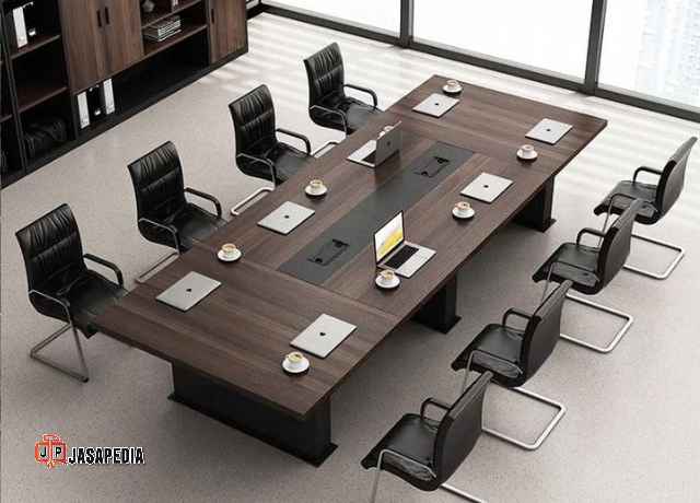 Pembuatan custom meja rapat Bogor harga pabrik berkualitas