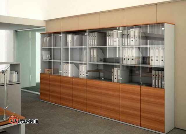 Custom Lemari arsip kantor hpl Tangerang anti rayap