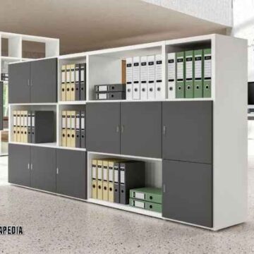 Custom Lemari arsip kantor hpl Tangerang anti rayap