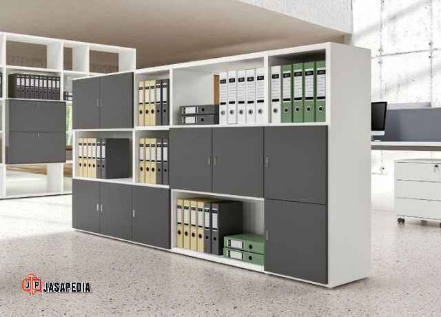 Custom Lemari arsip kantor hpl Tangerang anti rayap