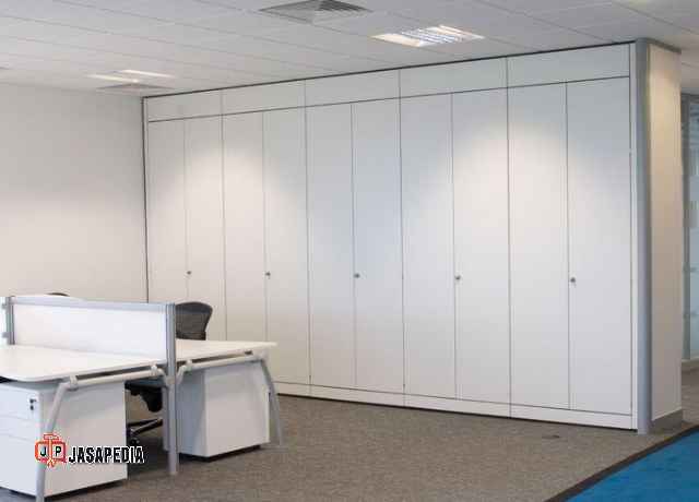 Custom Lemari arsip kantor hpl Depok model minimalis