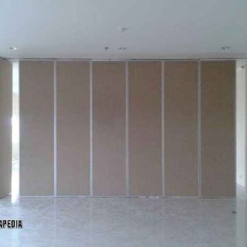 Jasa partisi lipat ruang meeting solusi ruang multifungsi area Bogor