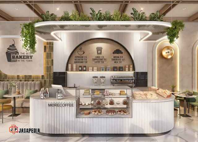 Workshop Custom Meja Bar Cafe Bekasi Minimalis Modern Lapis HPL