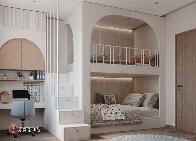 Jasa pembuatan set kamar anak Tangerang murah bergaransi material anti rayap Jasa pembuatan set kamar anak Tangerang murah bergaransi material anti rayap