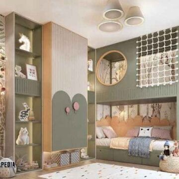 Jasa pembuatan set kamar anak Jakarta solusi kamar mungil agar terlihat luas