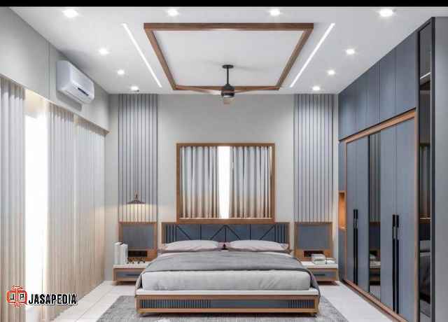 Jasa Set Kamar Tidur Mewah Depok Interior Apartemen Studio Premium